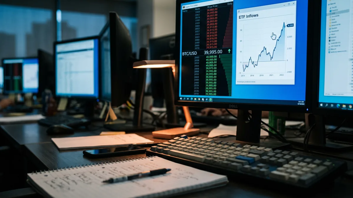 Bitcoin se acerca a $75.000 con entradas en ETF al alza